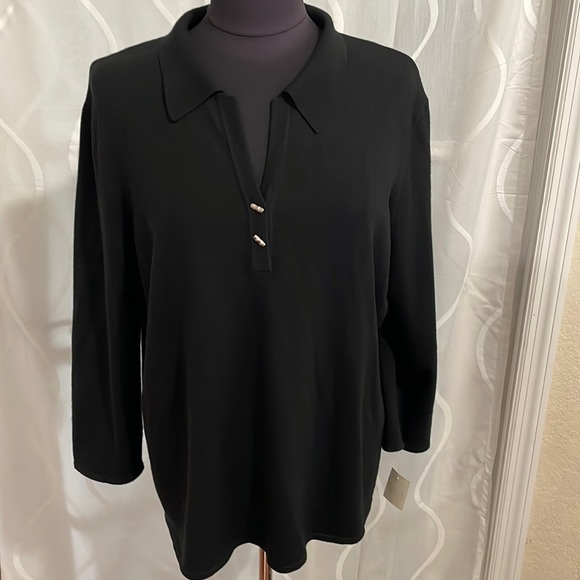 united states sweaters Sweaters - United States Sweaters Black V Neck Sweater